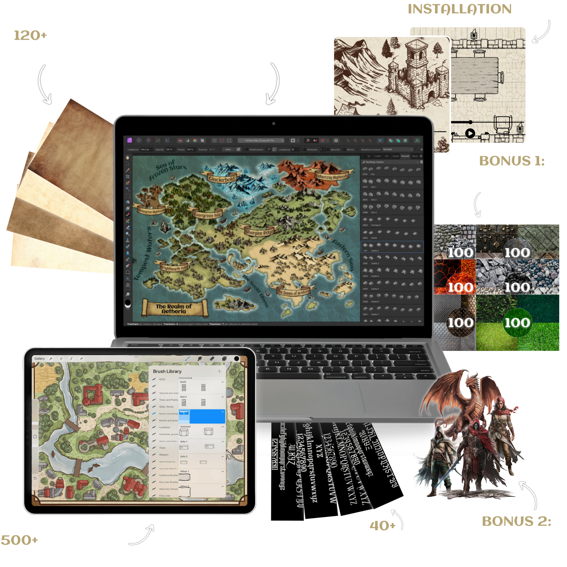 Complete RPG Map Making Bundle (P)
