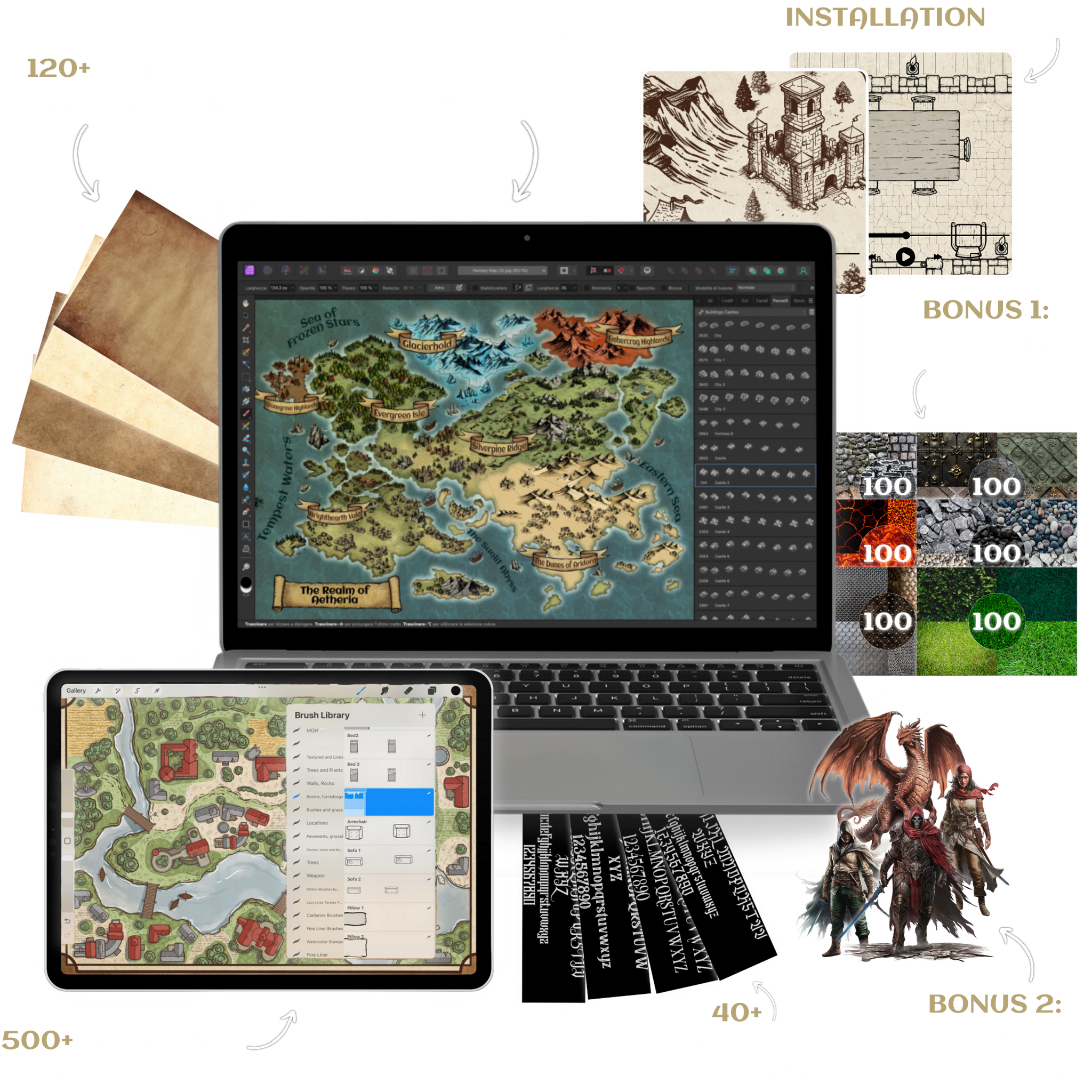 Complete RPG Map Making Bundle (P)