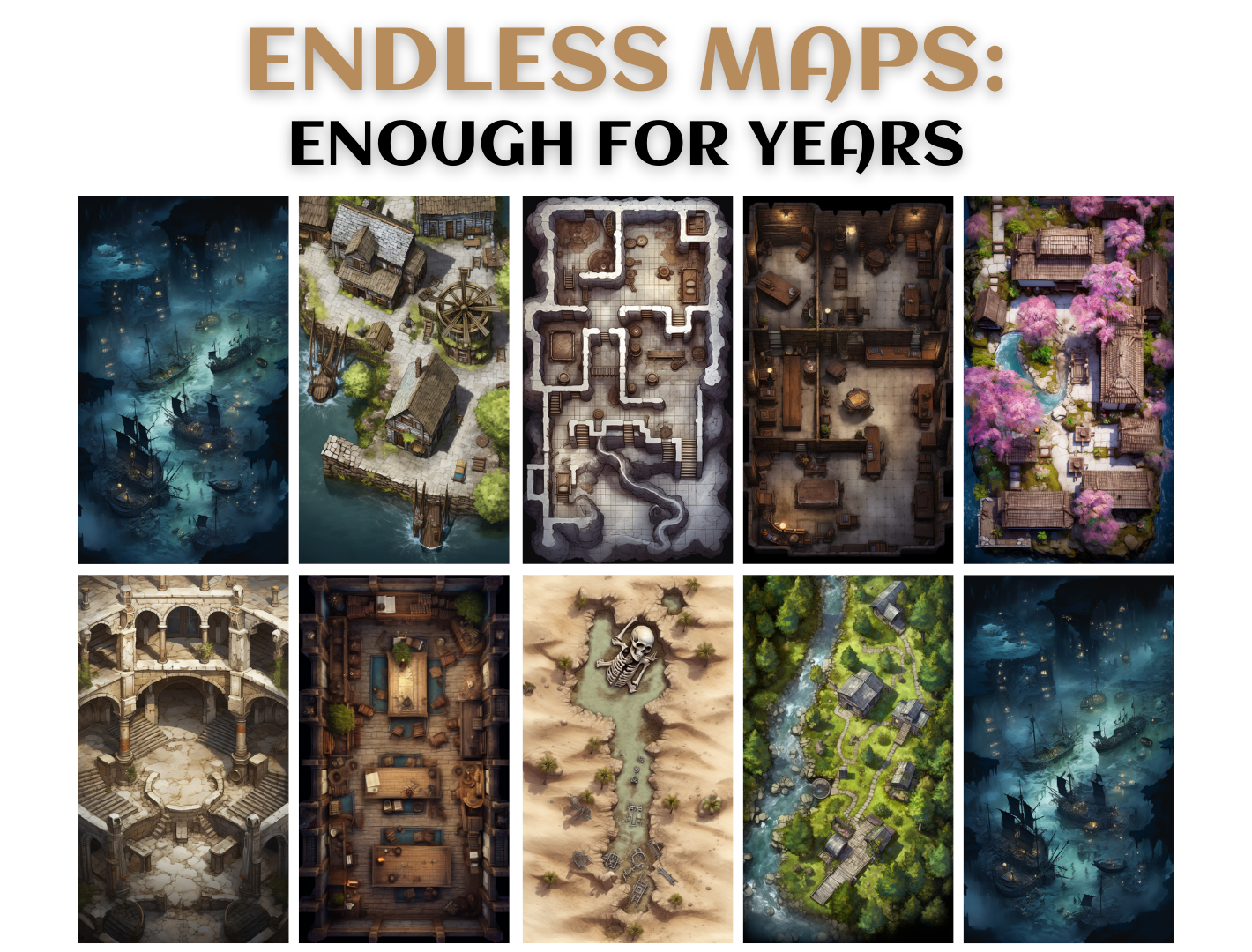 200 Sci-Fi Brushes & 1,000+ Ready to Use Maps (R)