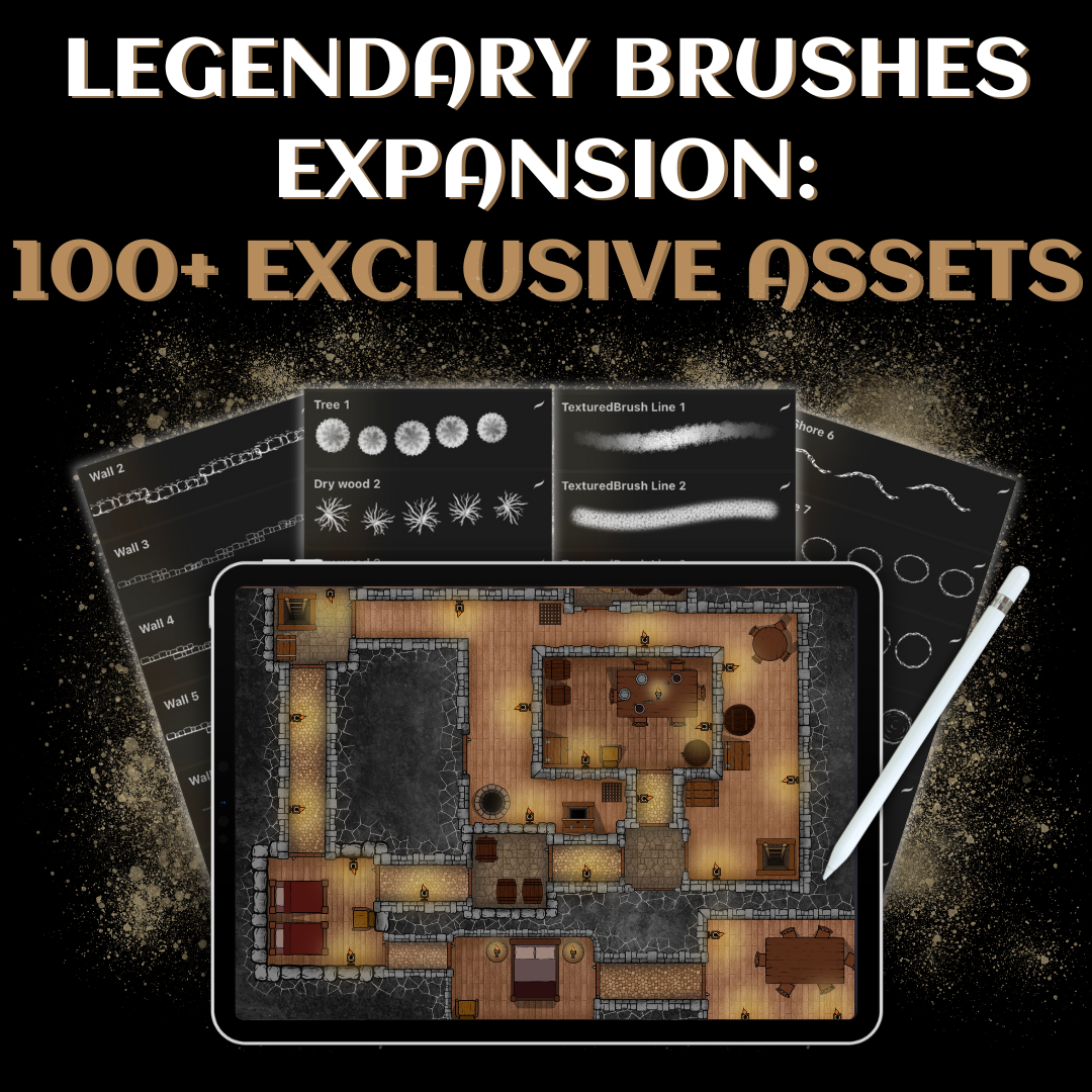 Legendary Brushes Expansion – 100+ Exclusive Assets