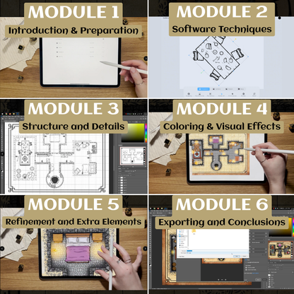 The RPG Map Making Masterclass (Courses) (R)