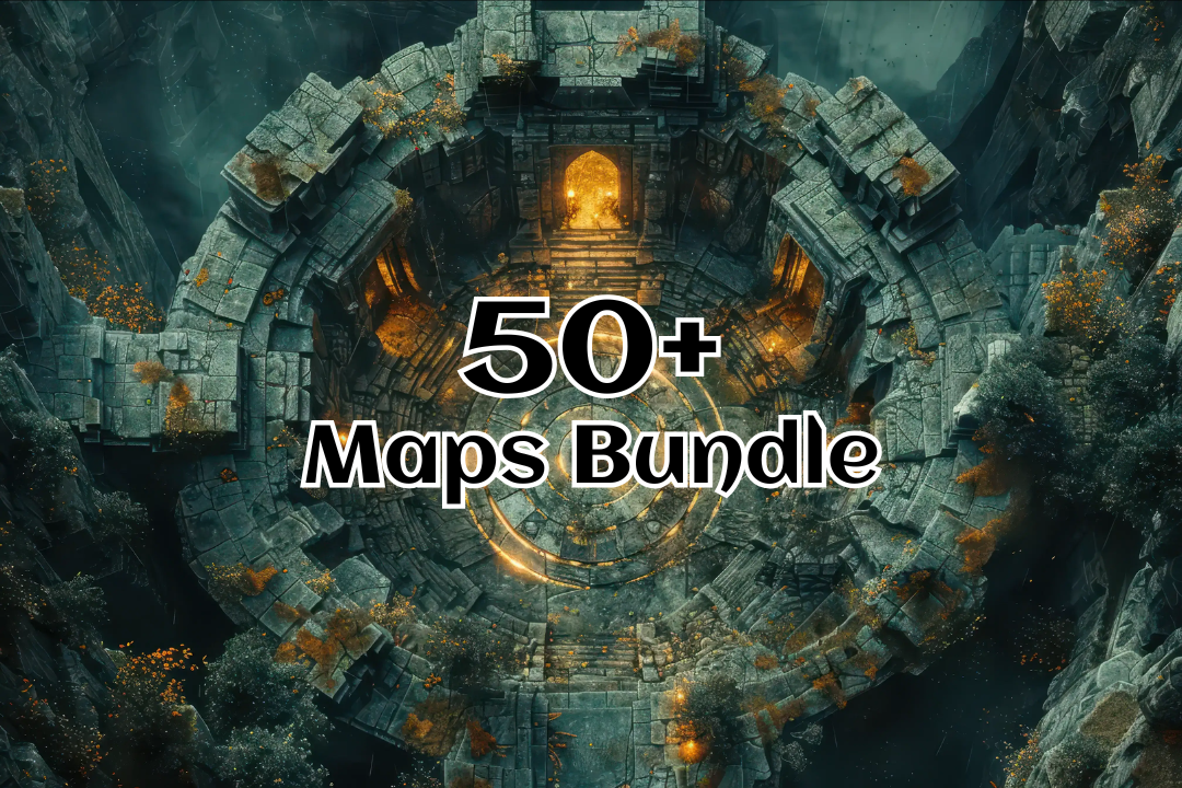 The Forbidden Sanctums Bundle – RPG Maps Forge