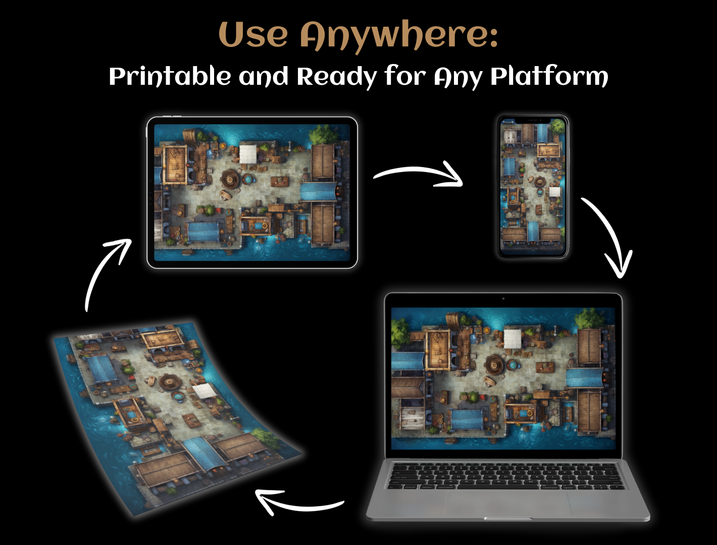 500+ Maps ready to use